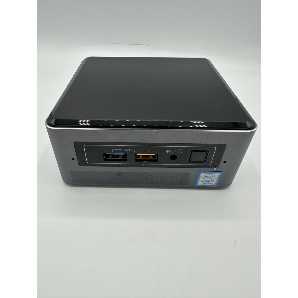 Intel NUC7i7BNH Mini PC i7-7567U Barebones No RAM SSD Power Adapter